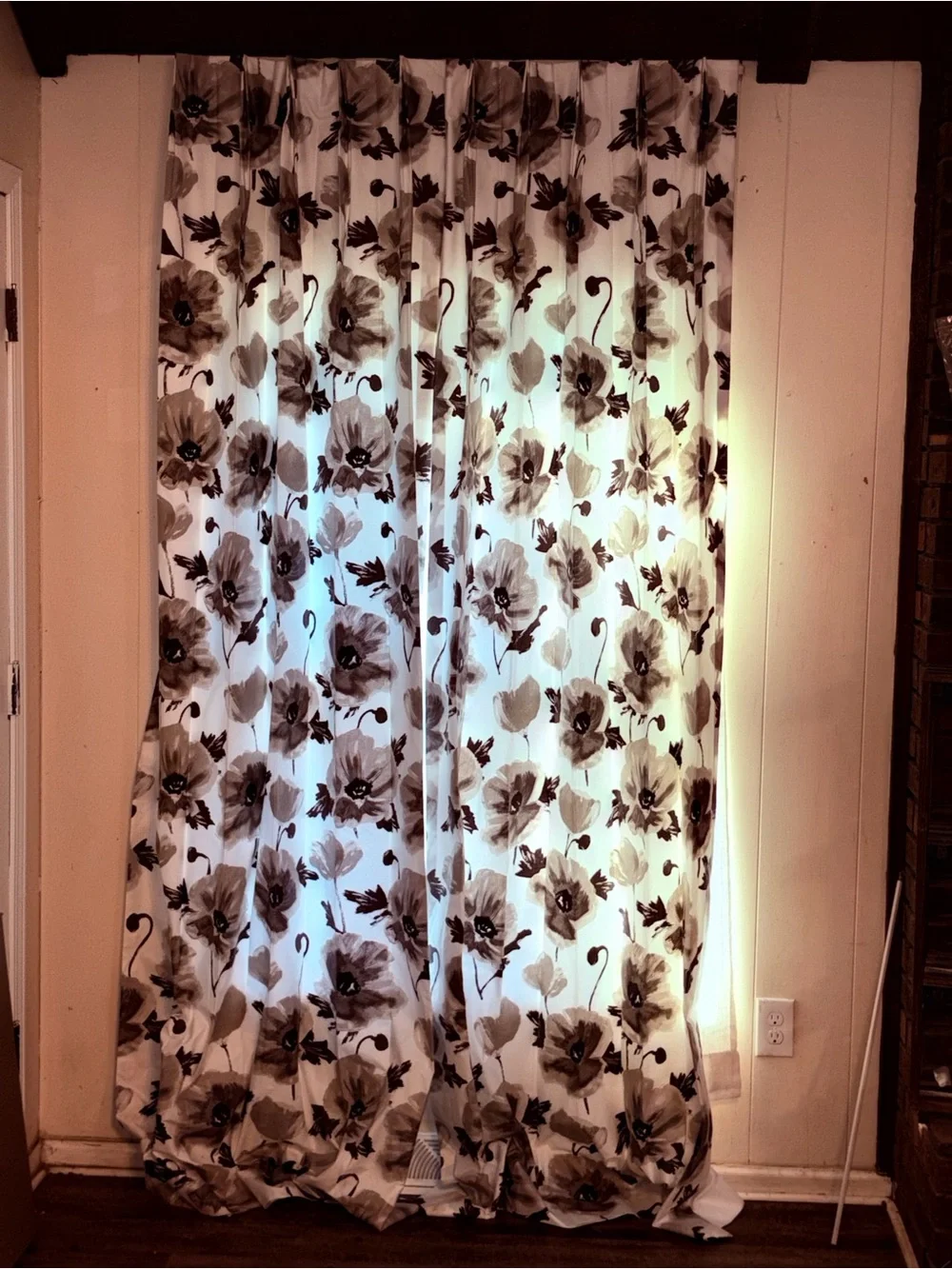 🌼 Handmade Kate Spade Armapola Flax Curtains – Set of 4